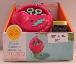 lot 907 image: Light Up Bubble Machine - Sun Squad