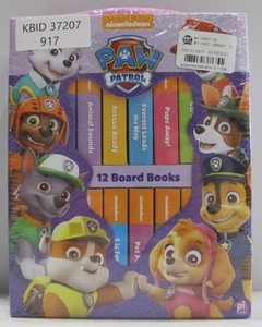 lot 917 image: Nickelodeon - Paw Patrol - Book Block My First Library 12-Book Set - PI Kids