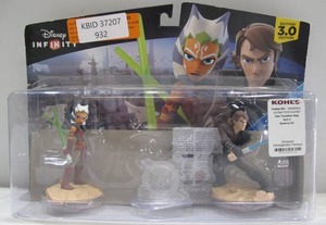 lot 932 image: Disney Star Wars Infinity 3.0 Play Set Anakin Skywalker Ashoka Tano