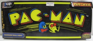 lot 934 image: 1UP Collectibles Pac-Man Marquee Wall Light
