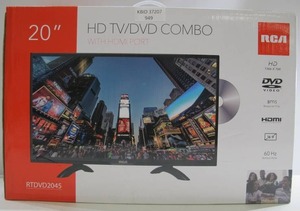 lot 949 image: RCA 20 HD TV DVD Combo Television Unit Set