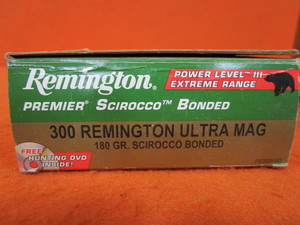 lot 21 image: (90) 300 Ultra Mag Brass for Re-Loading