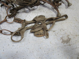 lot 46 image: Vintage Horse HamesHaltersHarnesses