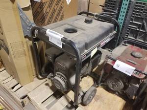lot 7 image: Coleman Powermate Premium Plus Portable Electric Generator 6875W  with Tecumseh Formula 11hp OHV Engine (on pallet)