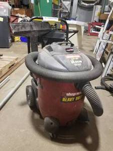 lot 14 image: Shop-Vac Heavy Duty WetDry Utility Vacuum 14 Gallon