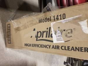 lot 59 image: Aprilaire High Efficiency Air Cleaner Media Filter Cabinet 1410 (in box)