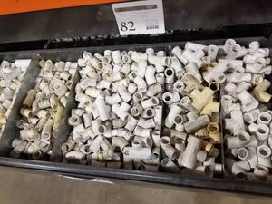 lot 83 image: PVC Pipe Fittings 12 (in 2nd drawer down)