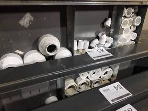 lot 85 image: PVC Pipe Fittings 2 (in 4th and 5th drawer)