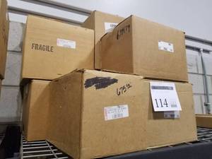 lot 114 image: Lot of (7) Blower Motors (in 7 boxes)