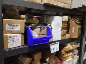 lot 136 image: Valves (in cubby)