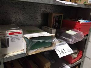 lot 141 image: Relay Switch Boxes (on shelf)