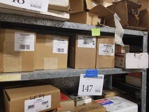 lot 147 image: Control Boards (in box, on 2 shelves)