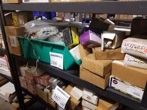 lot 166 image: Ignition Control Modules, Gas Valve, Pressure Switch, Timer (in box)