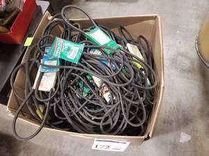 lot 172 image: Totaline Premium Grade V-Belts, Misc. Belts (in box)