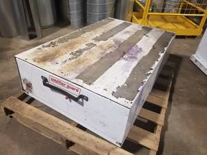 lot 94 image: Lot of (2) Weatherguard Truck Bed Storage Boxes (on pallet)