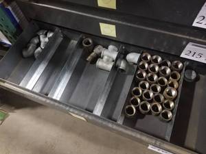 lot 216 image: Hardware - Pipe Fittings (in 2 drawers)