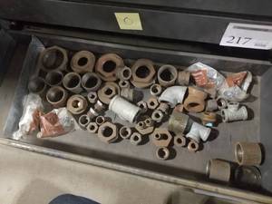 lot 218 image: Hardware - Pipe Fittings (in 1 drawer)