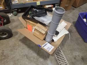 lot 252 image: Hardware - Tubes, Fittings, Wall Boxes, Replacement Parts, Misc. HVAC Parts (in box)