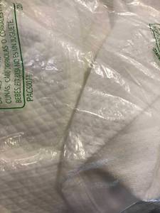Madelyn Matelasse Cotton White Queen Box Spring Cover, GP87-Q-WHITE, NEW