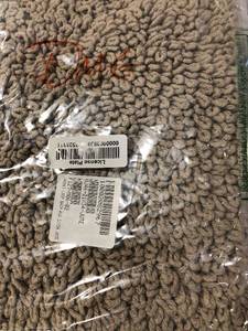Cotton Chunky Loop Jute 21 in. x 34 in. Bath Rug, VJ46-21X34-JUTE, NEW
