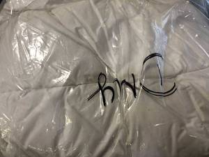 Organic Medium Warmth White Twin Down Comforter, C2V7-T-WHITE, NEW