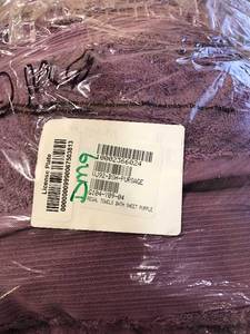 Legends Regal Purple Sage Solid Egyptian Cotton Bath Sheet,VJ92-BSH-PURSAGE,NEW