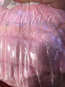 Cotton Womens SmallMedium Pink Lady Bath Wrap, RK35-SM-PNKLDY, NEW