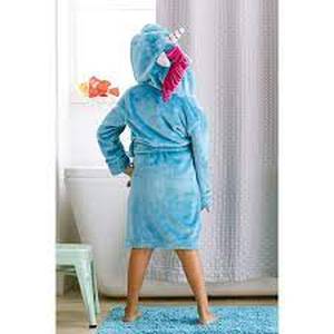 Kids Unicorn Novelty Fleece Robe, 10630-4T-UNICORN, NEW
