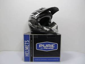 lot 55 image: Mint Condition POLARIS Snowmobile ATV Helmet