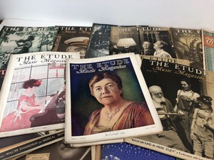 lot 322 image: Large Lot of Old Vintage ETUDE Music Magazines