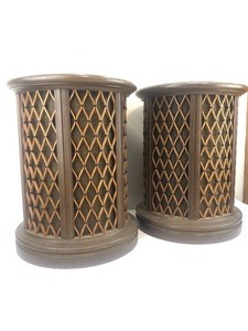 lot 327 image: Excellent Pair of Vintage PIONEER Model CS-06 End Table Speakers