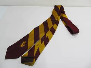 lot 147 image: Vintage University of Minnesota Golden Gophers Silk Necktie 
