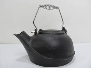 lot 165 image: Cast Iron Tea Kettle