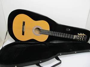 lot 181 image: BURSWOOD Acoustic Guitar wCase