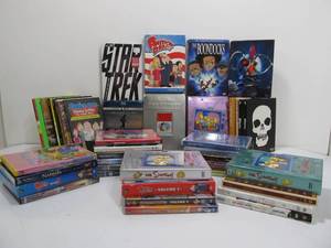 lot 199 image: Lot of DVDs - TV Series - Cartoon Network etc.