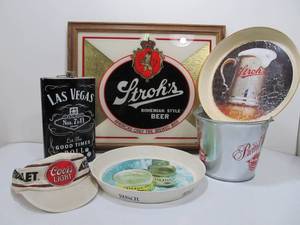 lot 271 image: Group of Beer etc Advertising Items
