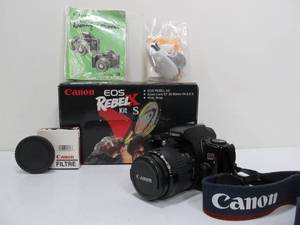 lot 242 image: Complete Canon Rebel EOS Rebel X Camera Kit