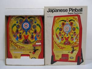 lot 247 image: Unused Vintage Epoch Japanese Pinball Tabletop Pachinko Game
