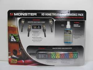 lot 222 image: Brand New MONSTER POWER Model AV600 POWERCENTER 