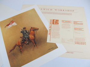 lot 88 image: Signed & Numbered FRANK MCCARTHY The Trooper 9811000
