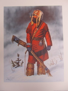 lot 89 image: Signed & Numbered JERRY CRANDALL I Reckon It Might Be February Print w Certificate 277650