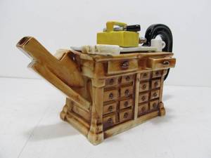 lot 97 image: Tea Council Collection Tool Workbench Ceramic Teapot