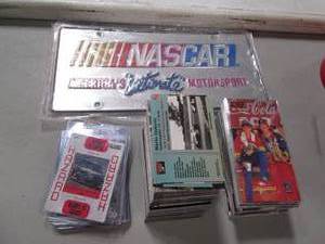 Nascar Fan lot containing many trad...