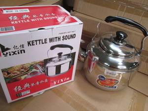 4L Capacity Stainless Steel Whistli...