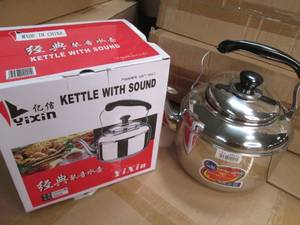 4L Capacity Stainless Steel Whistli...