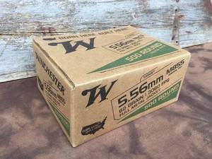 lot 27 image: Winchester 5.56mm 500 Round Range Park Ammo