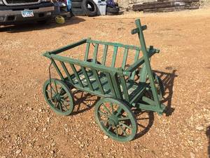 lot 162 image: Antique Goat Cart