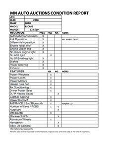 2008 Ford Escape XLT 4x4 - 2 Owners -