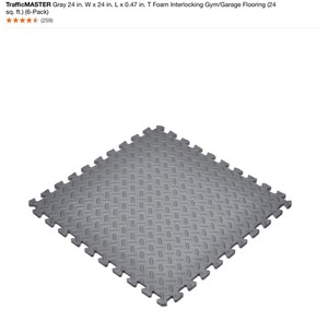 lot 30 image: ASSORTED GYMGARAGE MATS. SEE PICTURES