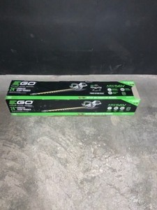 lot 36 image: EGO POWER  HT2411 24 IN. 56 VOLT BATTERY HEDGE TRIMMER KIT (TOOL ONLY) SEE PICTURES